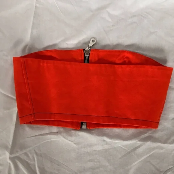 🍊The Ragged Priest (Rattle top ) Orange 🍊 Crop Top - Picture 3 of 7